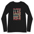 Real Americans Stand For The Flag To Honor Those Who Died For It Unisex Long Sleeve Tee - Mainstream Freedom